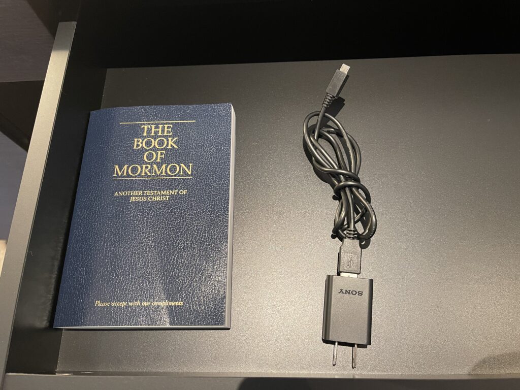 ACホテル銀座のプレミアム2ツイン充電器