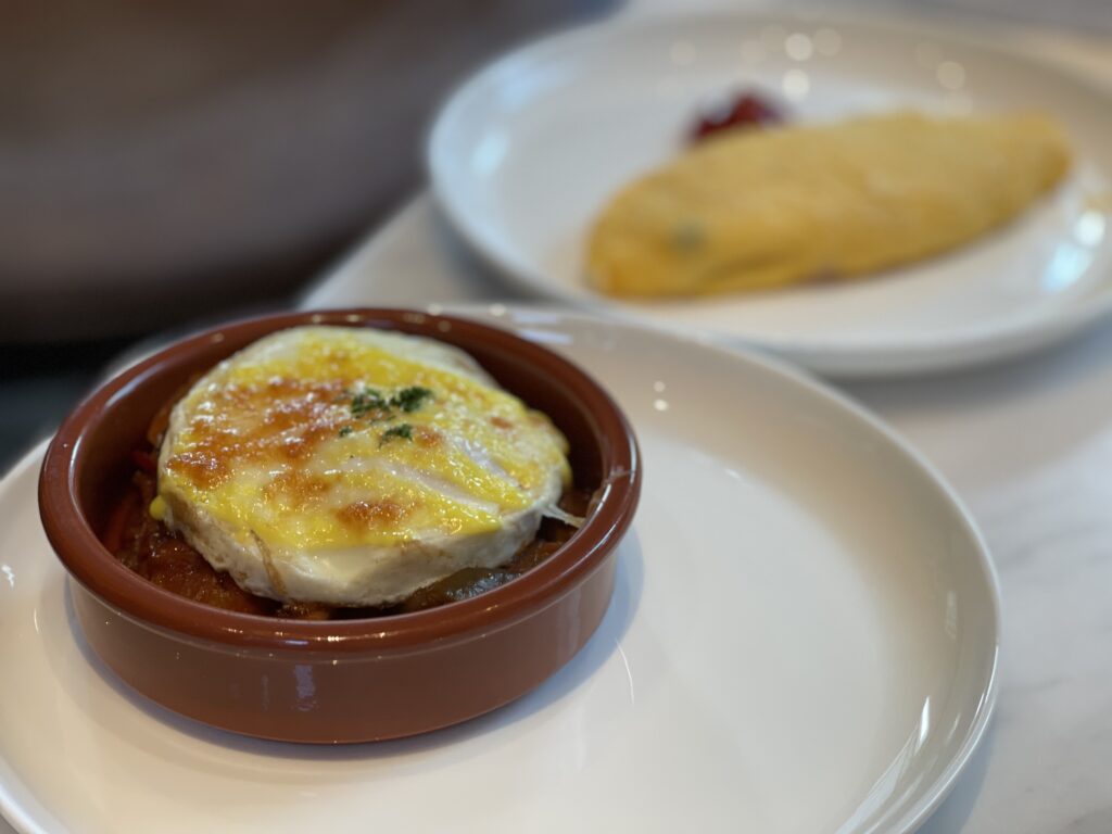 acホテル銀座のフラメンカエッグ